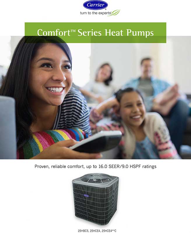 Comfort Series Heat Pumps